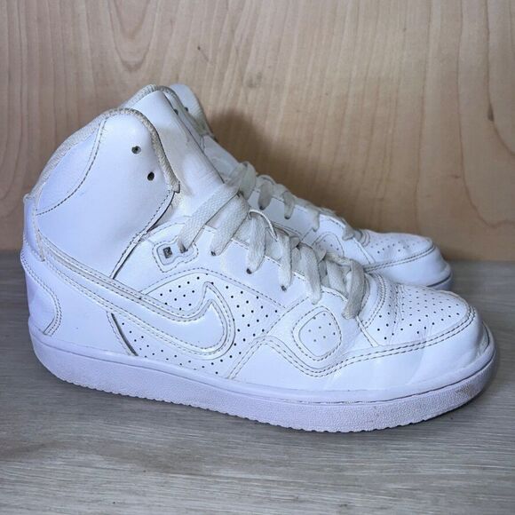 Nike Son of Force Mid (GS) White 615158-103 Youth 5 - Picture 4 of 12